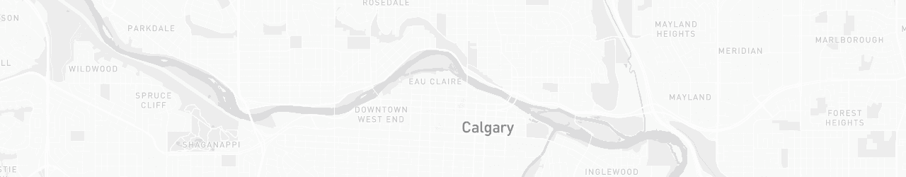 Carte de Calgary