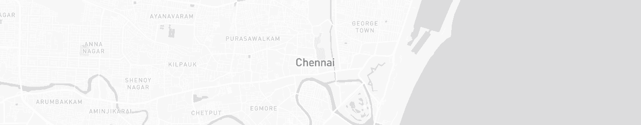 Carte de Chennai