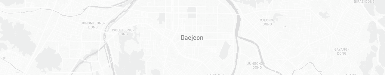 Carte de Daejeon