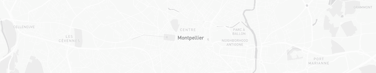Carte de Montpellier