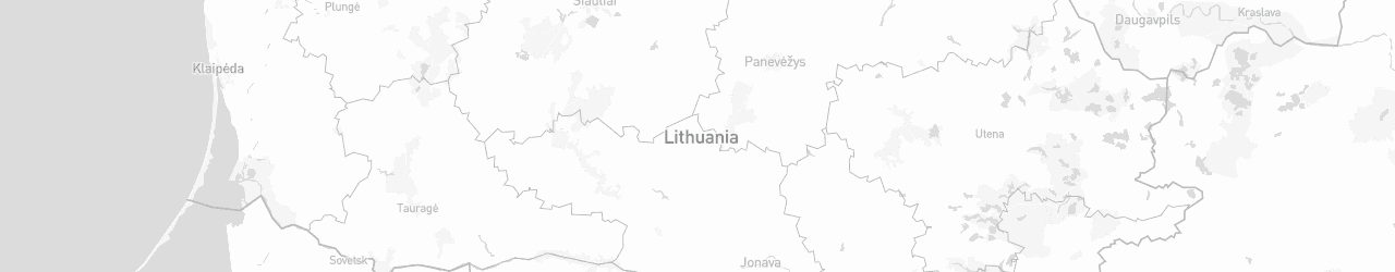 Carte de Lituanie